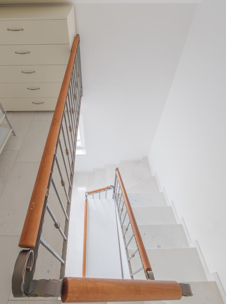 Interior staircase Interior staircase