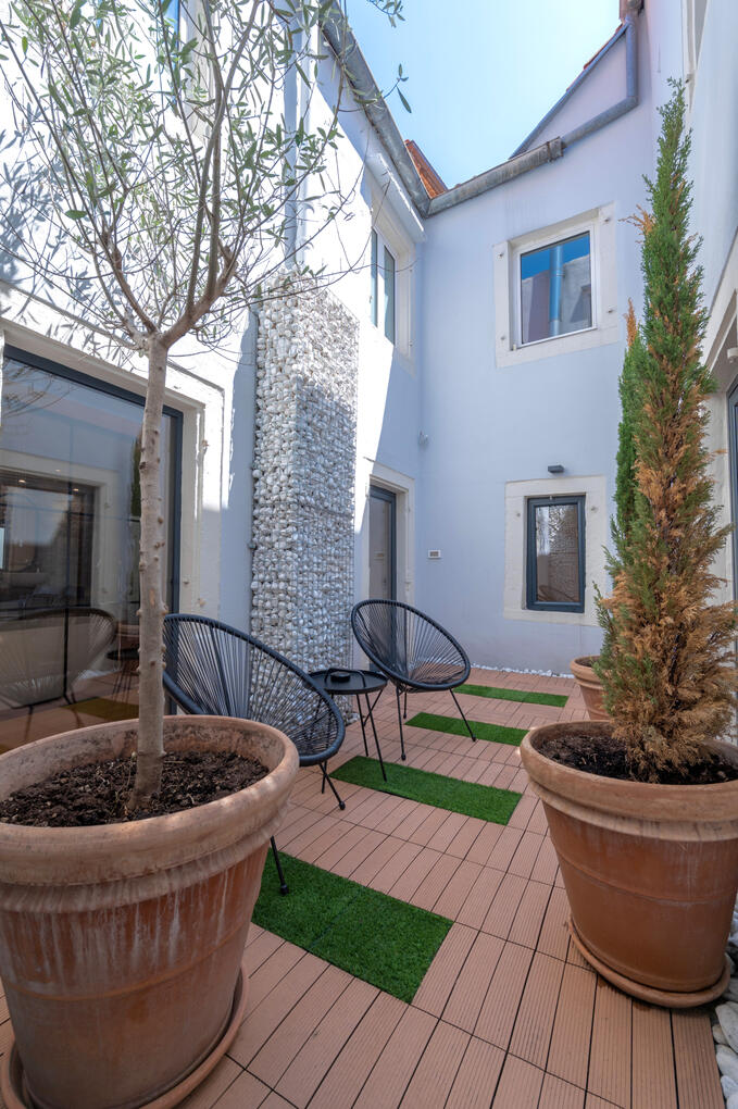 Interior courtyard Interior courtyard